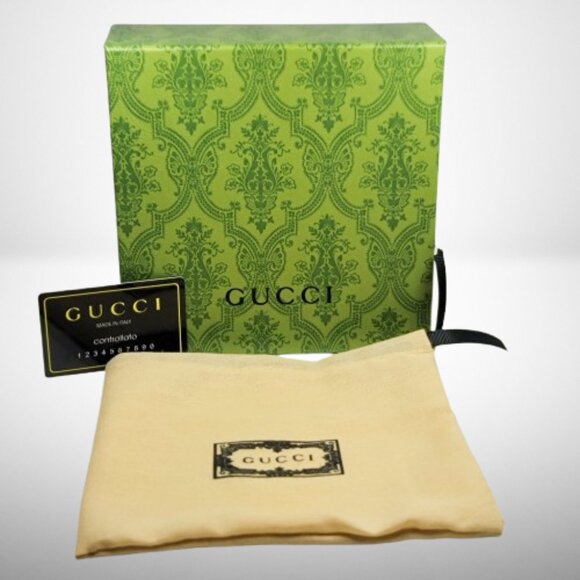 GUCCI BRAND NEW KINGSNAKE PRINT GG SUPREME WALLET - Picture 6 of 6